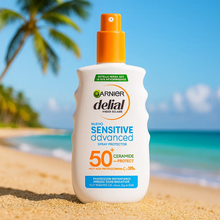 Charger l'image dans la galerie, Spray solaire Sensitive Advanced Delial FPS50+ Ceramide Protect 150ml GARNIER