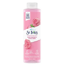 Charger l'image dans la galerie, St Ives Gel douche rafraîchissant, eau de rose et aloe vera 650 ML ST IVES