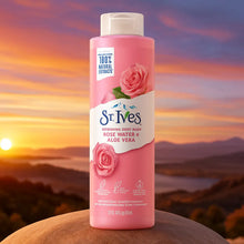 Charger l'image dans la galerie, St Ives Gel douche rafraîchissant, eau de rose et aloe vera 650 ML ST IVES
