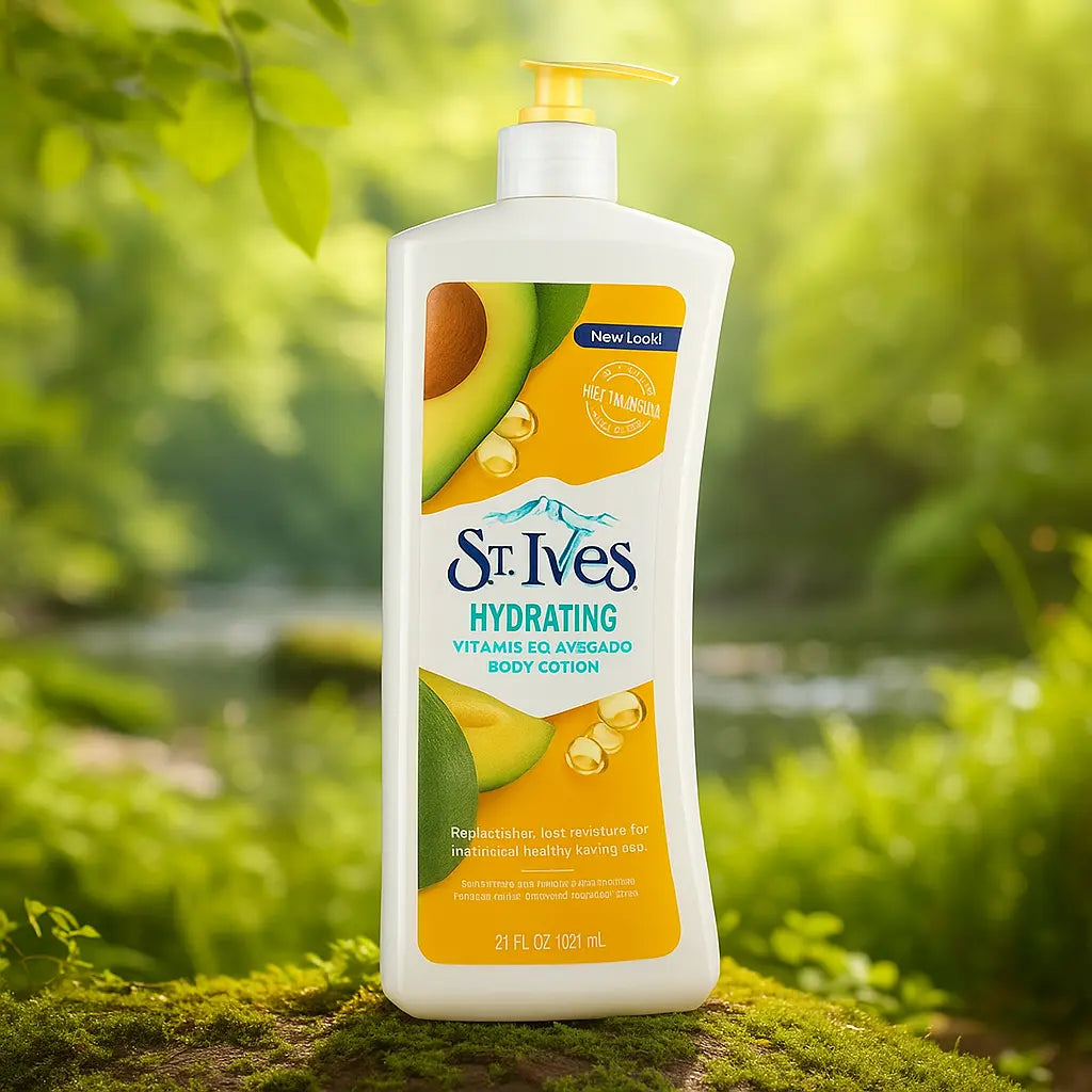 St Ives Lotion hydratante pour le corps vitamine E et avocat ST IVES