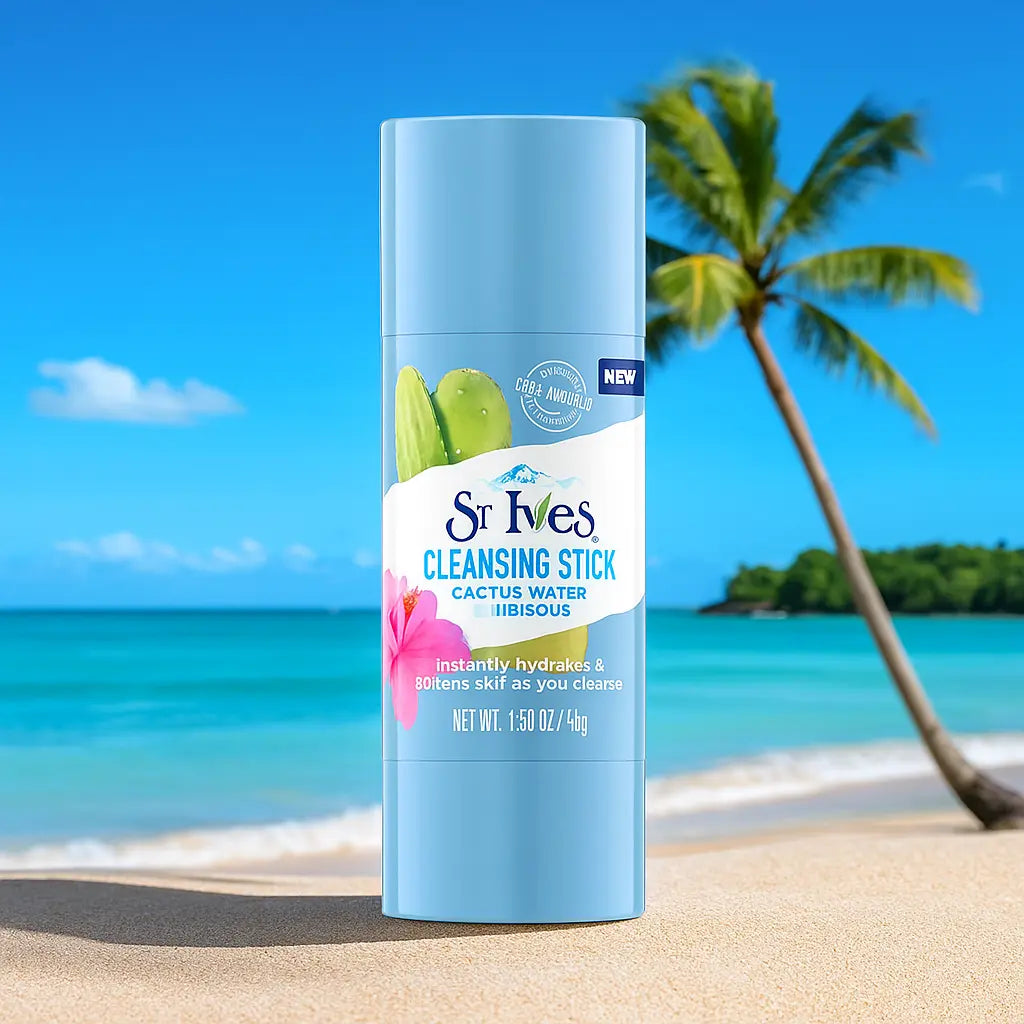 St. Ives Stick nettoyant à l'eau de cactus et à l'hibiscus 46g ST IVES