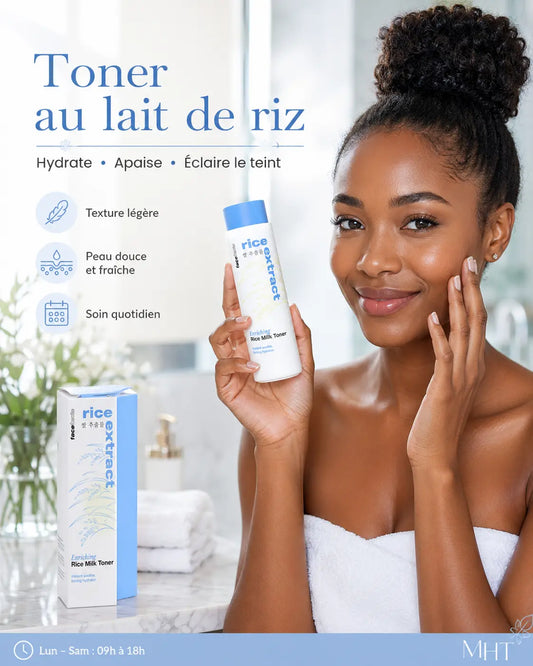 Tonique Lacté Face Facts Extrait de Riz — 150 ml