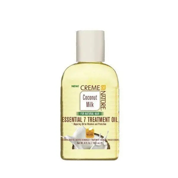 Traitement aux 7 huiles essentielles COCONUT MILK 118.3ml CREME OF NATURE