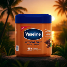 Charger l'image dans la galerie, Vaseline Cocoa Glow Crème hydratante pour le corps 400 ml VASELINE