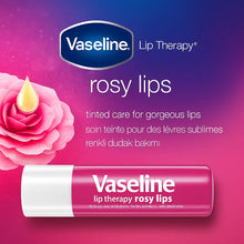 Charger l'image dans la galerie, Vaseline Rosy Lips Soin des lèvres Stick - 4.8g VASELINE