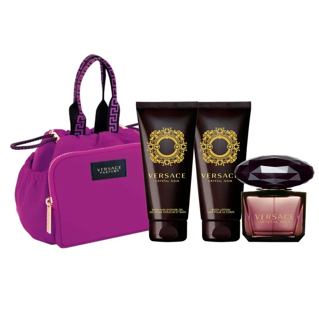 Versace Crystal Noir Eau De Toilette Coffret Parfum & Corps VERSACE