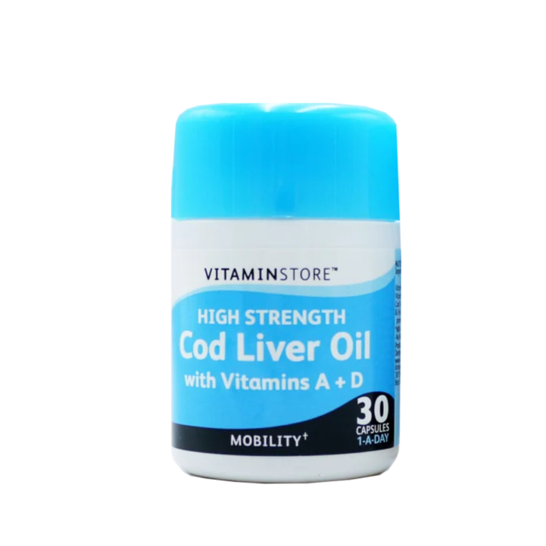 Vitamin Store Huile de Foie de Morue 1000 mg 30 comprimes Activ-Max