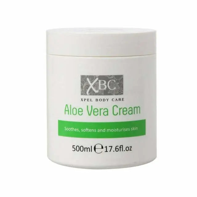 XBC Aloe Vera Cream corporelle adoucissante et hydratante 500ml XBC