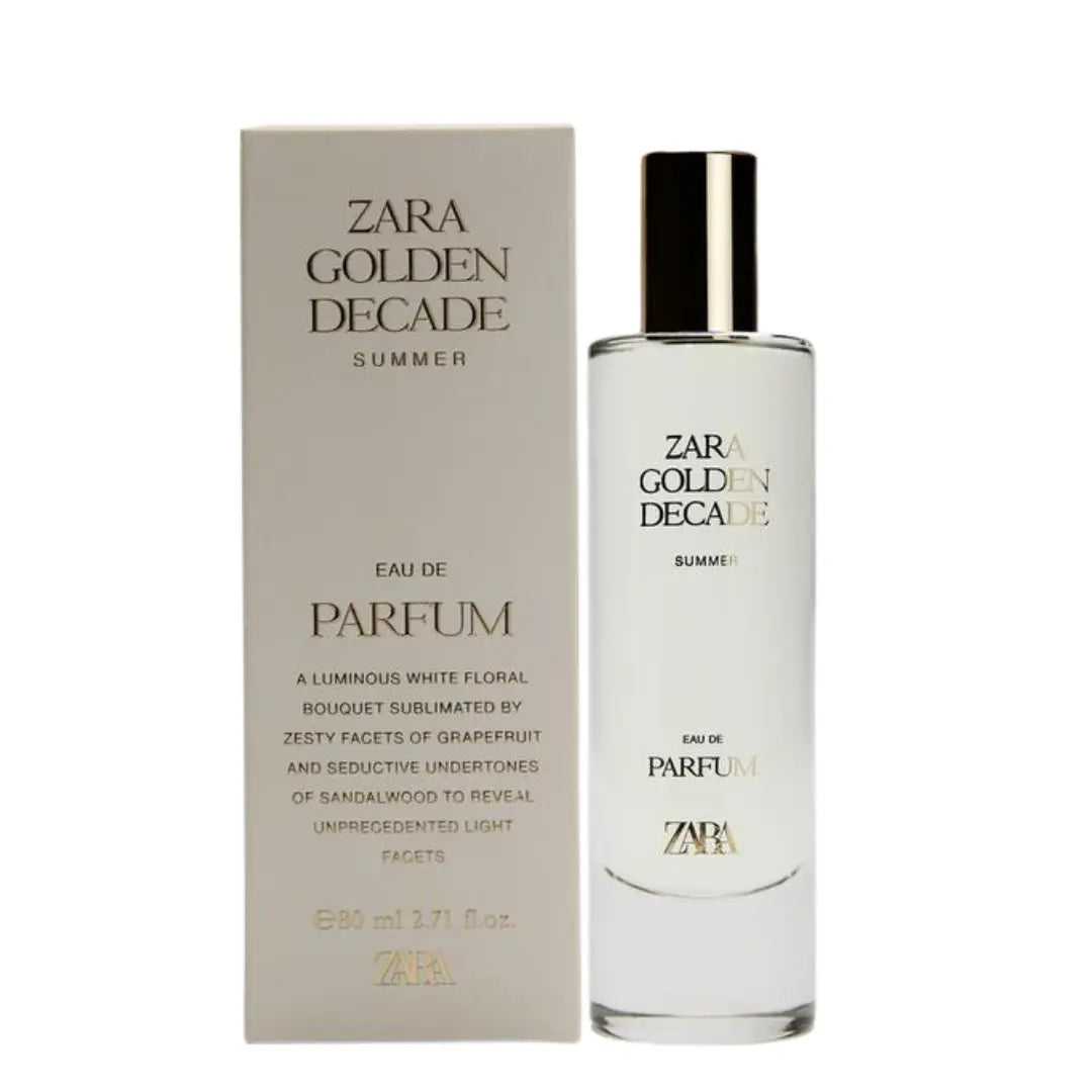 Zara Golden Decade Summer Eau de Parfum 80 Ml Zara