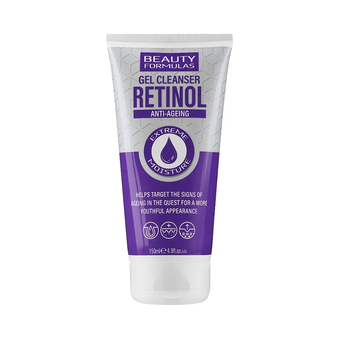 Beauty Formulas Gel nettoyant anti-âge au rétinol 150 ml BEAUTY FORMULAS