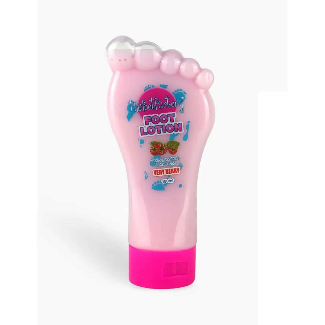 The Foot Factory Lotion pour les pieds Very Berry180 ml Face Facts