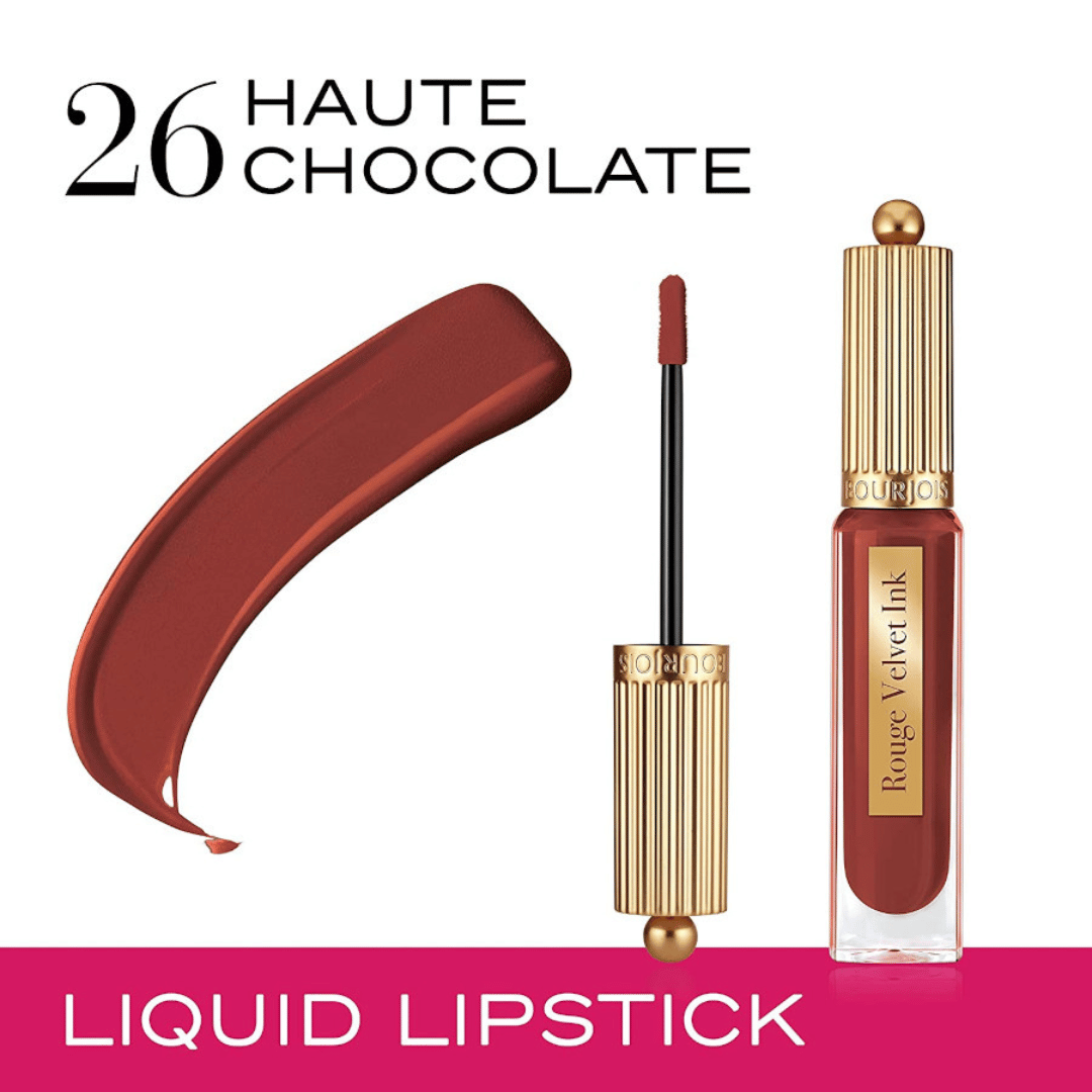 0 Bourjois Rouge Velvet Ink Liquid Matte Lipstick 26 Haute Chocolate BOURJOIS