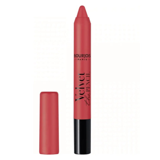 0 Bourjois Velvet The Lip Pencil Matte Colour Lipstick- 12 Peche Mignon Shade BOURJOIS