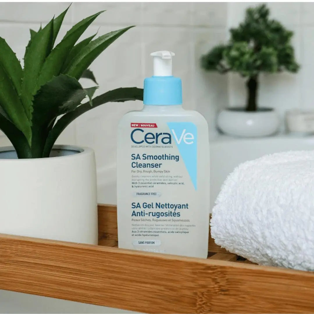 0 Cerave SA Gel Nettoyant Anti-Rugosités 473 ML Cerave