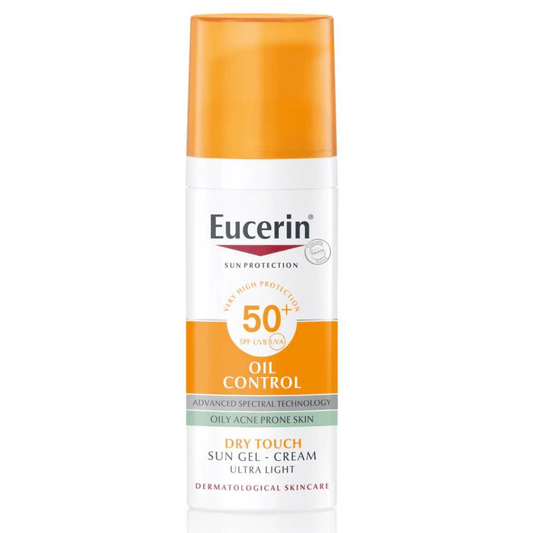 0 EUCERIN Gel-Crème Sun Face Oil Control SPF 50+ 50ml EUCERIN