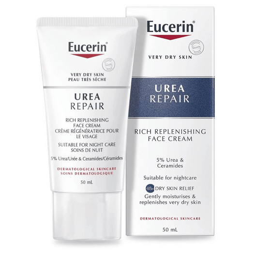 0 Eucerin Urea Creme regeneratrice Pour Le Visage 5% d'uree 50 ML EUCERIN