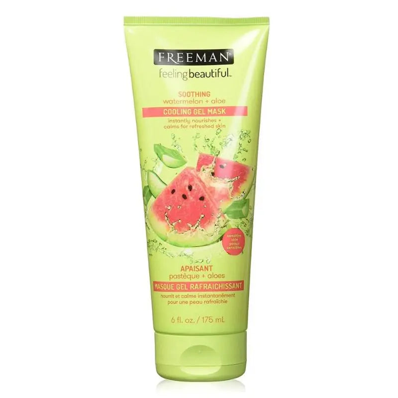 0 Freeman Masque Gel Rafraîchissant Apaisant Pastèque + Aloès 175 ML FREEMAN