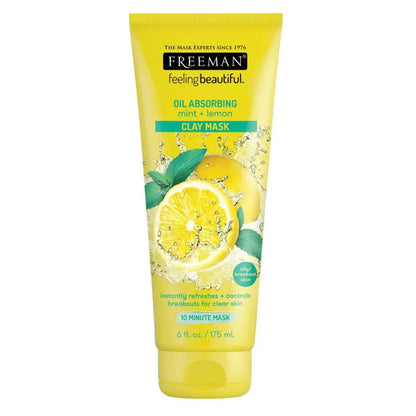 Masque Visage Freeman Menthe & Argile Citron 175 ml