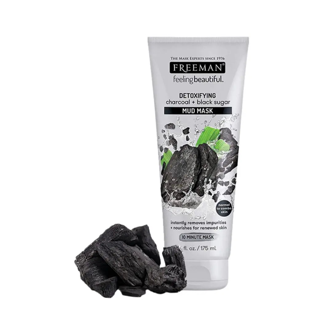 0 Freeman Masque détoxifiant au charbon de bois et à la boue de sucre noir FREEMAN