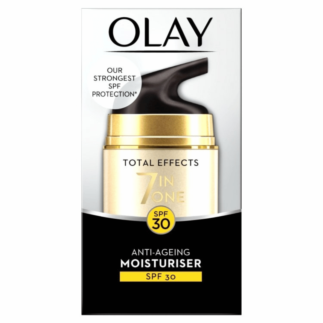 0 OLAY Total Effects Crème Hydratante Anti-Âge 7 en 1 - 50 ml - SPF 30 OLAY