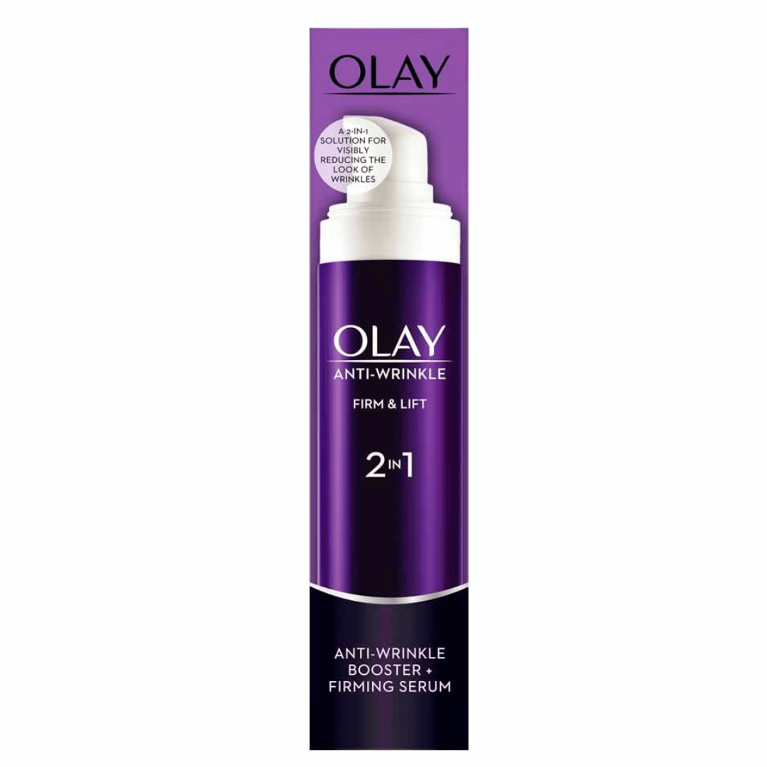 0 Olay Crème et sérum de jour 2 en 1 fermeté et raffermissement des rides OLAY