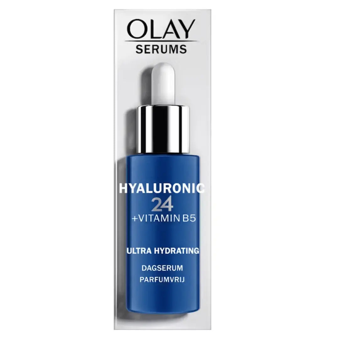 0 Olay Hyaluronic 24 + Vitamine B5 Sérum de jour ultra hydratant Sans parfum OLAY