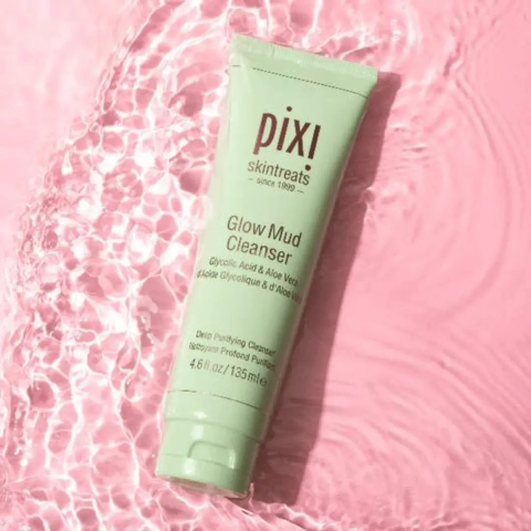 0 PIXI Glow Mud Cleanser d'Acide Glycolique & d'Aloe Vera 135 ML PIXI