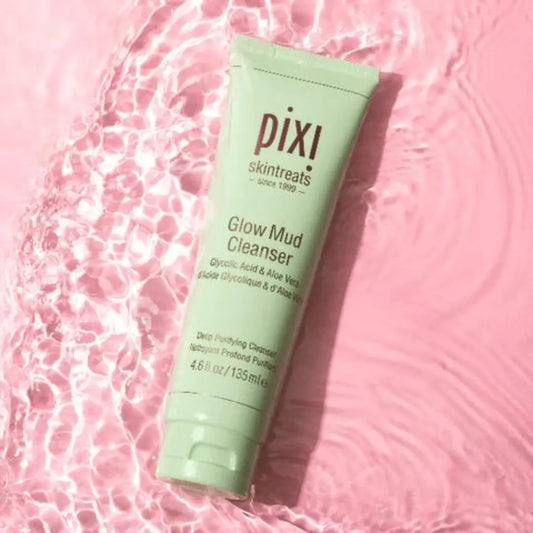 0 PIXI Glow Mud Cleanser d'Acide Glycolique & d'Aloe Vera 135 ML PIXI