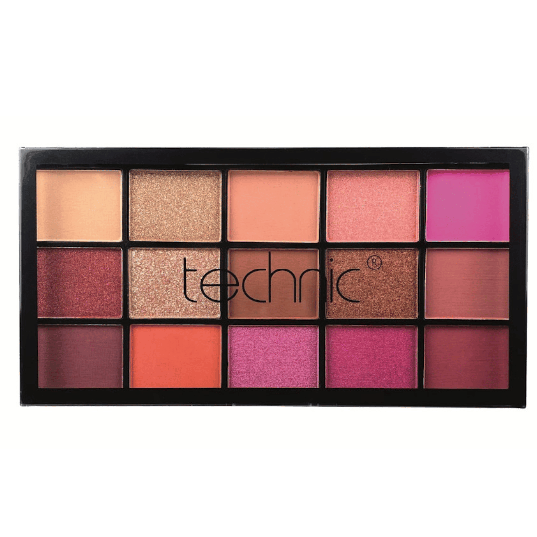 0 Technic Hot Love Pressed Pigment Palette TECHNIC