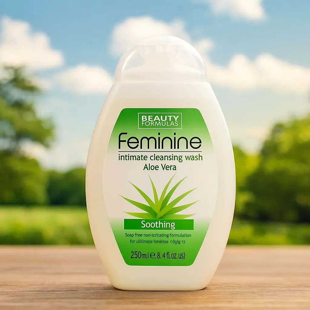 1 Beauty Formulas Gel Nettoyant Intime Aloe vera Féminin 250 Ml BEAUTY FORMULAS