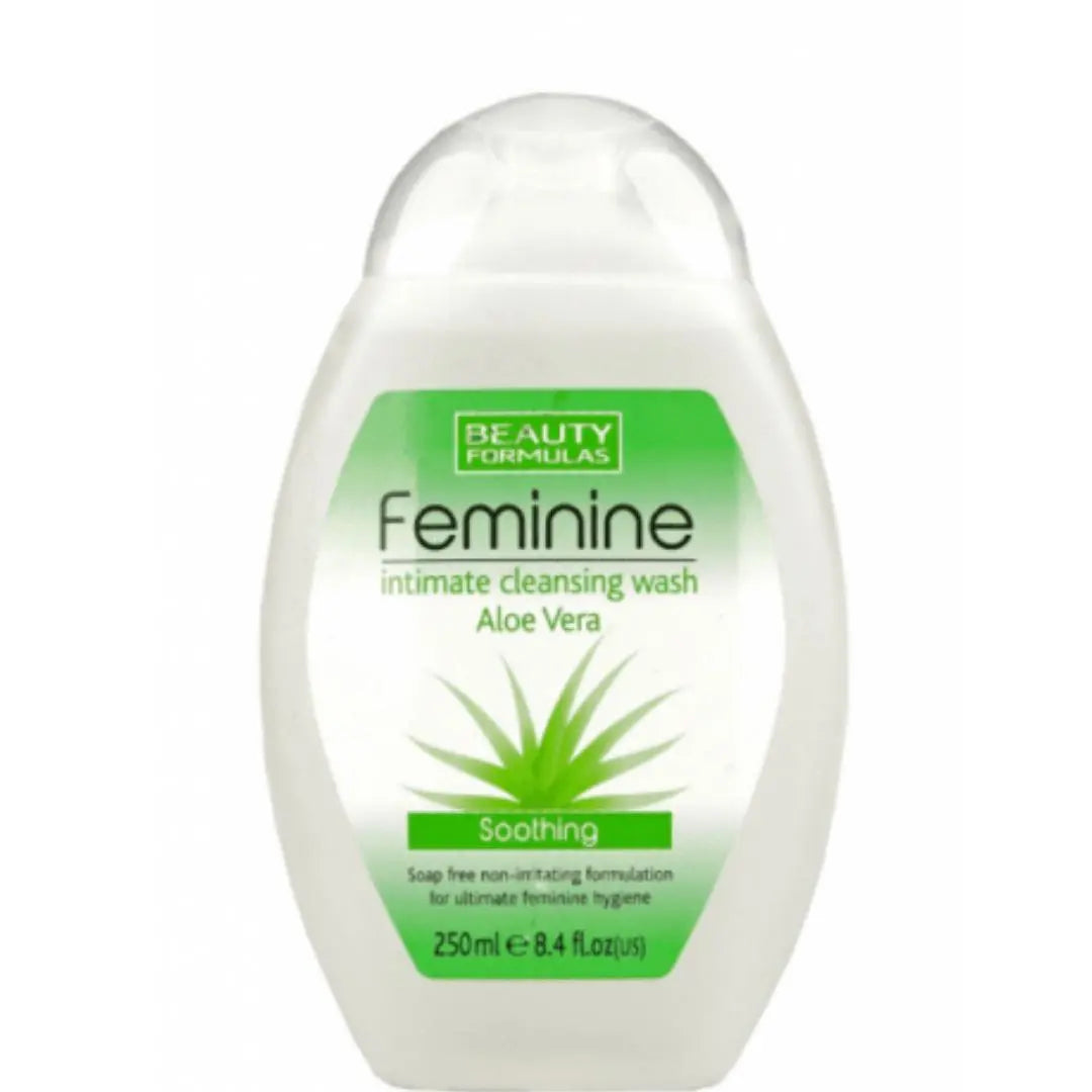 1 Beauty Formulas Gel Nettoyant Intime Aloe vera Féminin 250 Ml BEAUTY FORMULAS