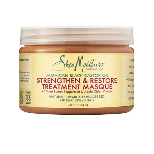 1 Masque croissance RICIN Black Castor Oil 340ml (Treatment Masque) SHEA MOISTURE