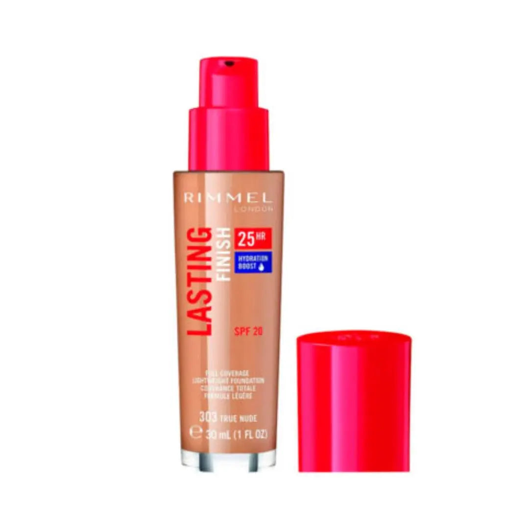 1 Rimmel Lasting Finish 25hr Fond de teint 303 True Nude rimmel