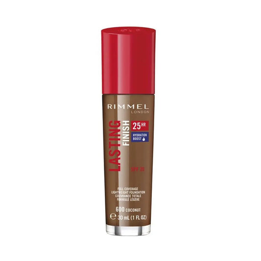 1 Rimmel Lasting Finish 25hr Fond de teint 600 Warm Coconut rimmel