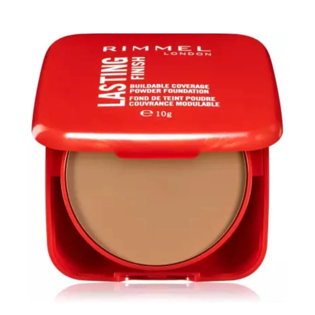 1 Rimmel Lasting Finish Couvrance modulable Poudre compacte 010 Latte rimmel london