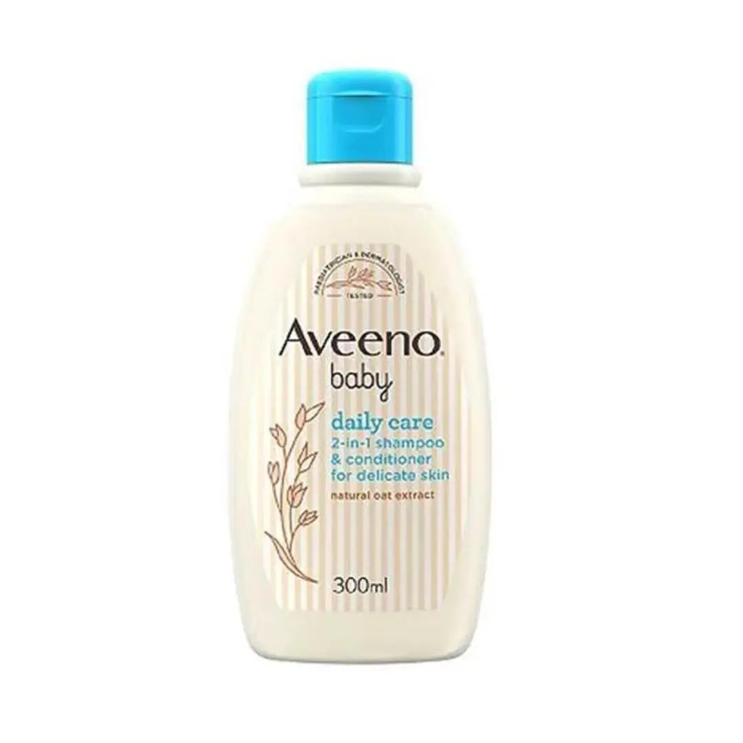 1.0  Aveeno Baby Shampooing et revitalisant 2 en 1 pour peaux délicates 300 Ml AVEENO