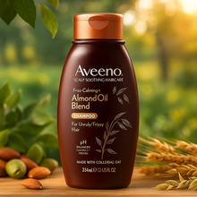 Charger l&#39;image dans la galerie, 1.0 Aveeno Frizz Calming Shampooing à l&#39;huile d&#39;amande 354 ml AVEENO
