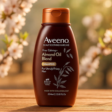 Charger l&#39;image dans la galerie, 1.0 Aveeno Frizz Calming Shampooing à l&#39;huile d&#39;amande 354 ml AVEENO
