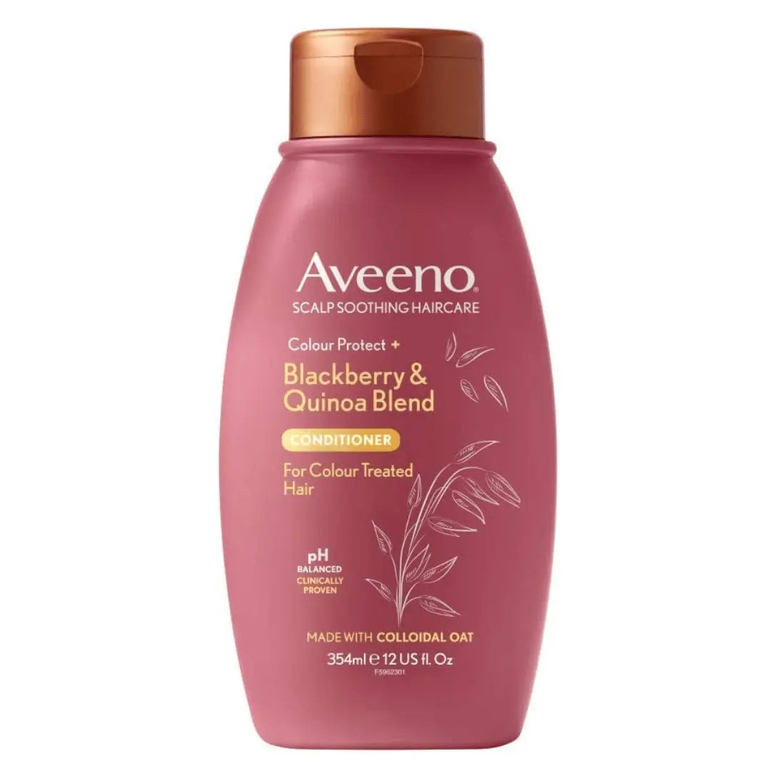 1.0 Aveeno Scalp Apaisant Color Protect Revitalisant Mûre et Quinoa 354 ml AVEENO