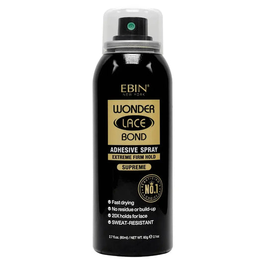 1.0 Ebin Wonder Lace Bond Adhesive Spray Extreme firm 180 ml Ebin