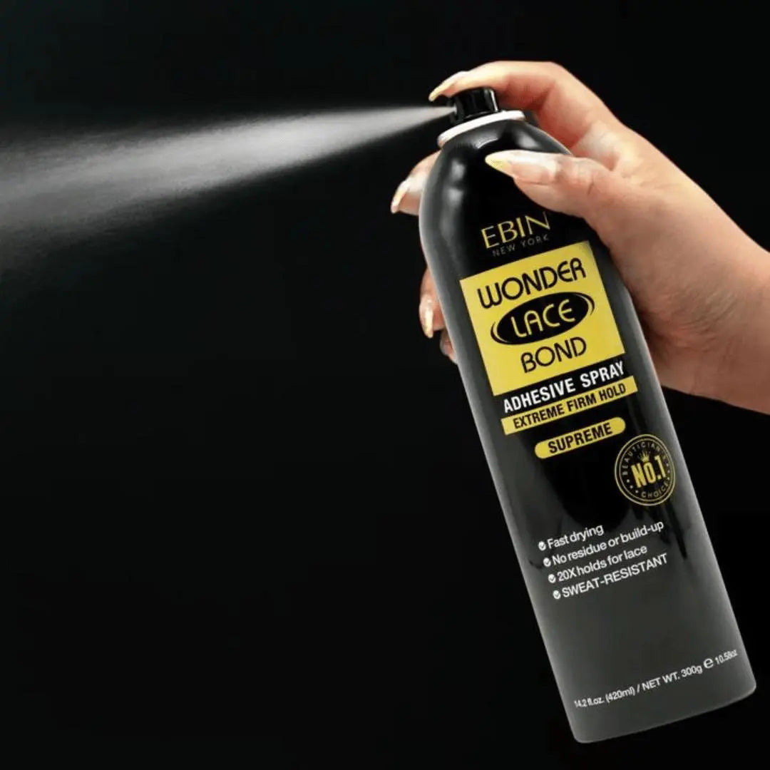 1.0 Ebin Wonder Lace Bond Adhesive Spray Extreme firm 180 ml Ebin