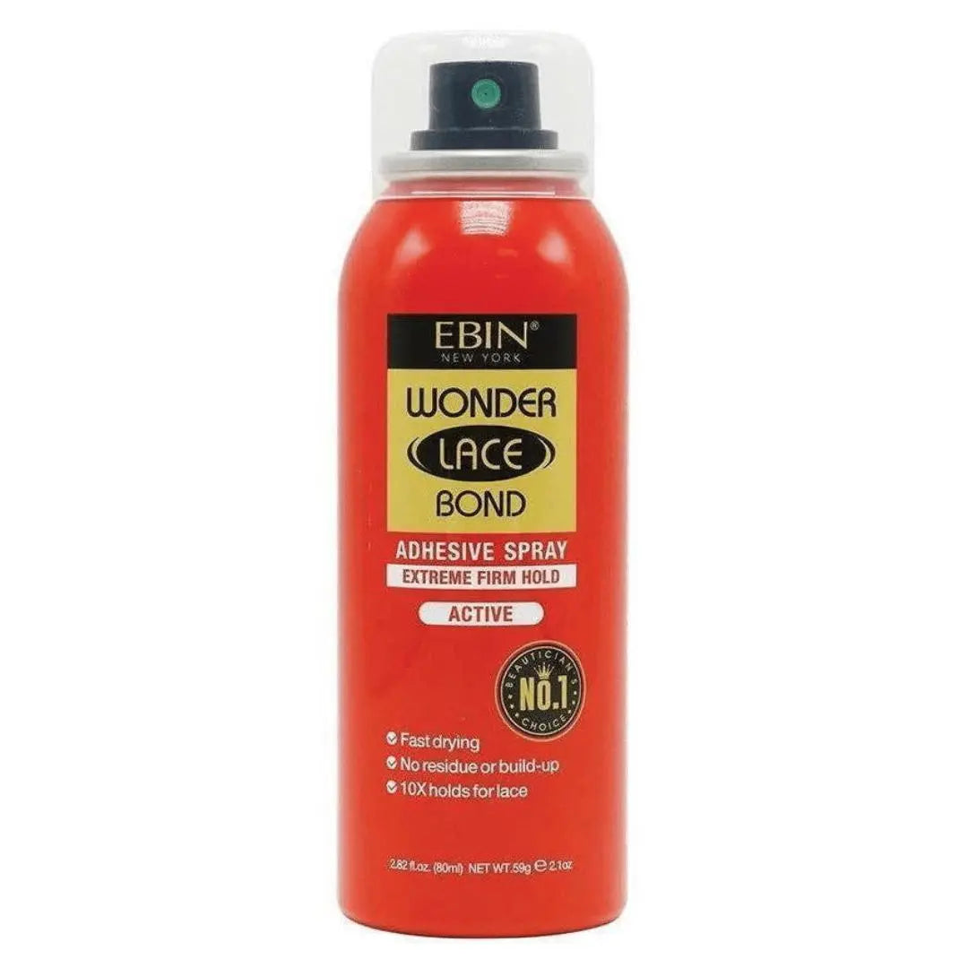1.0 Ebin Wonder Spray adhésif Lace Bond 80 G Ebin