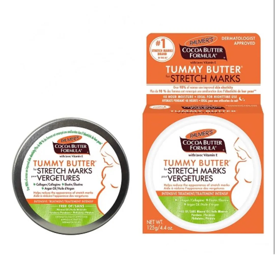 1.0 Palmer's Beurre de cacao pour le ventre contre les vergetures de grossesse 125g PALMER'S