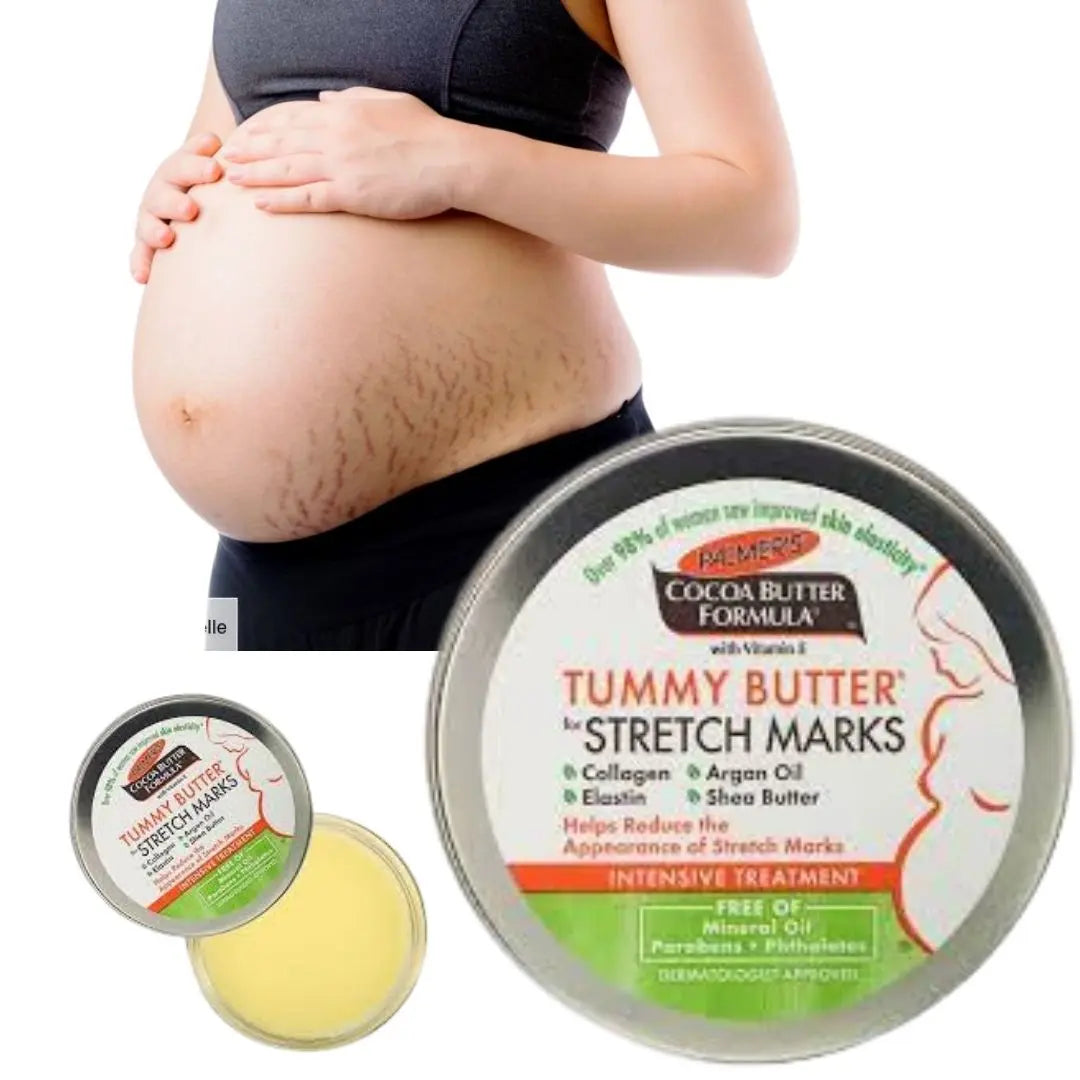 1.0 Palmer's Beurre de cacao pour le ventre contre les vergetures de grossesse 125g PALMER'S