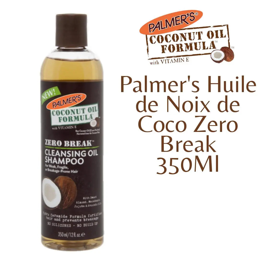 1.0 Palmer's Coconut Oil Formula Zero Break Cleansing Oil Shampoo 350ML PALMER'S