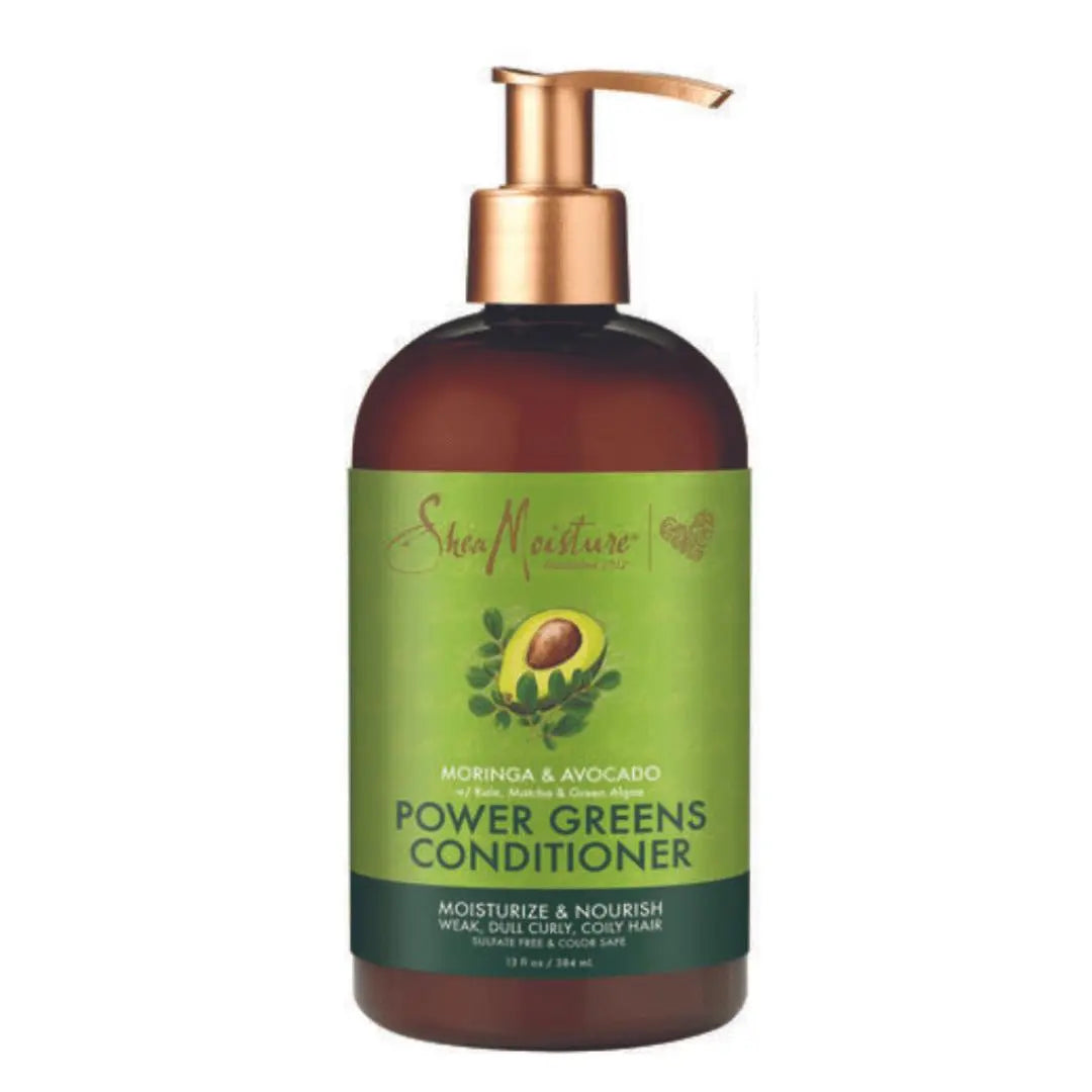1.0 SheaMoisture Power Greens Conditioner Moringa & Avocado 384ML SHEA MOISTURE