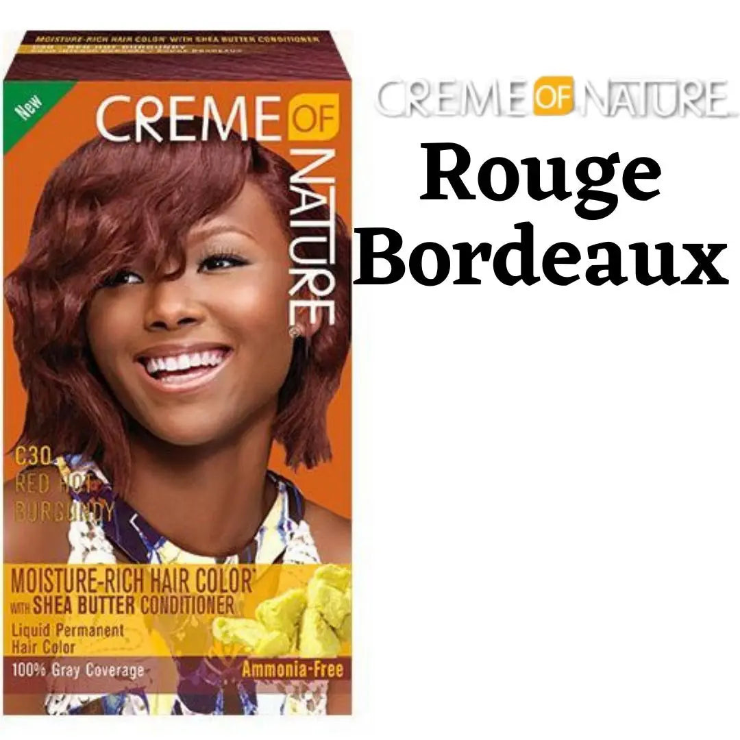 1.1 Creme Of Nature - Coloration De Cheveux C30 Rouge Bordeau CREME OF NATURE COL