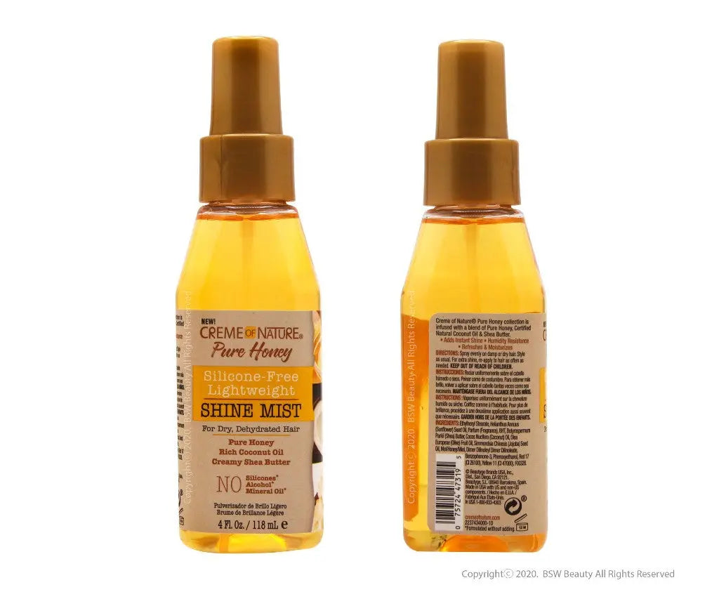 1.1 Creme of nature pure Miel  brume de brillance 118 ml CREME OF NATURE