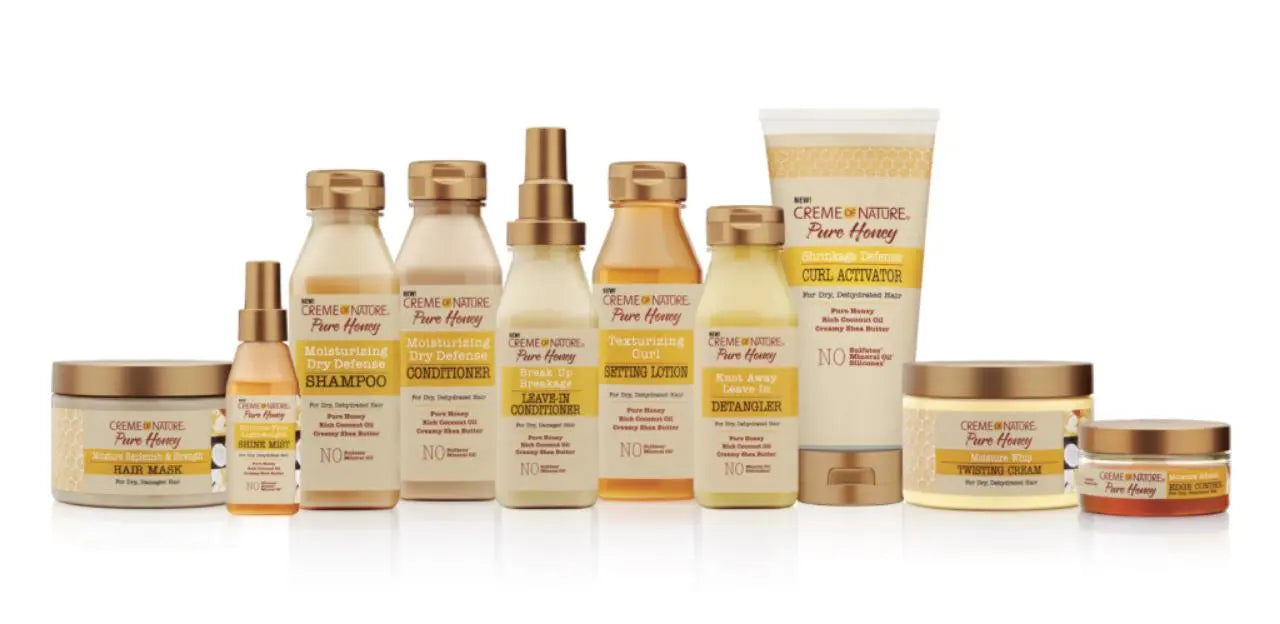 1.1 Creme of nature pure Miel  brume de brillance 118 ml CREME OF NATURE