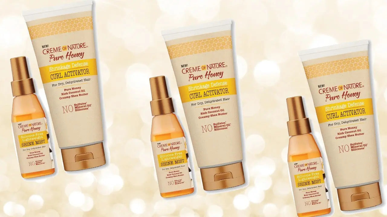 1.1 Creme of nature pure Miel  brume de brillance 118 ml CREME OF NATURE